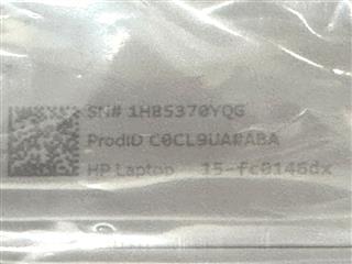 HEWLETT PACKARD 15-FC0146DX